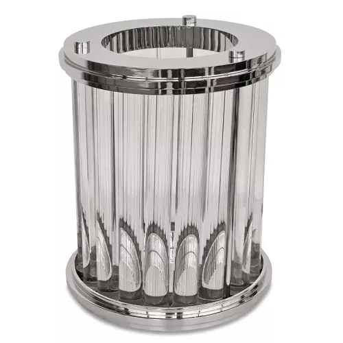 Hurricane Light 27x27x33cm Art Deco Medium