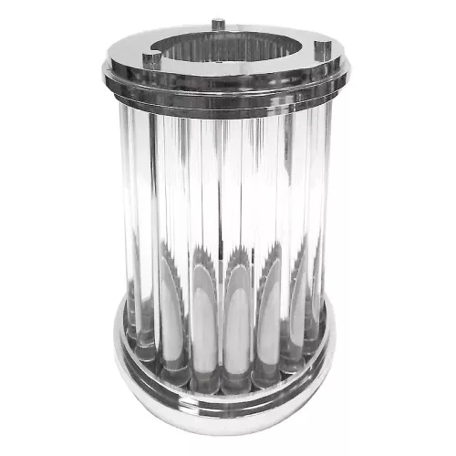 Hurricane Light 27x27x41cm Art Deco Large