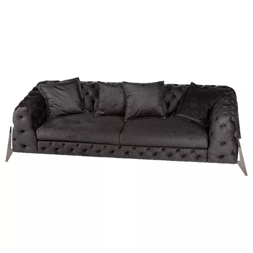 Hazenkamp Gray 3-Seater (115511)