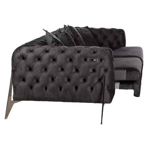 Hazenkamp Gray 3-Seater (115511)