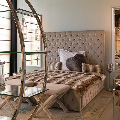 Birmingham Bed Without Mattress+Support