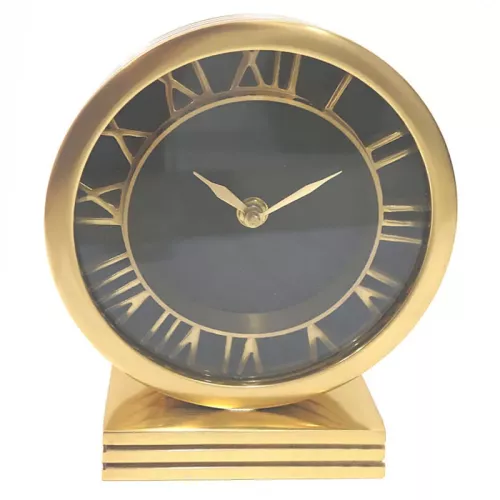 Classic Golden Table Clock 
